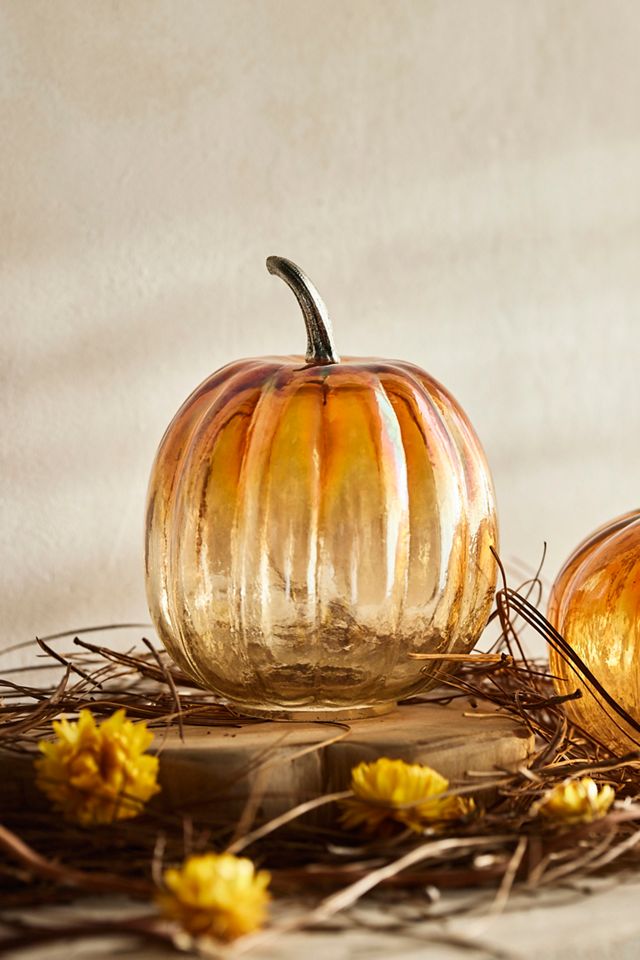 Glass Pumpkin, Orange