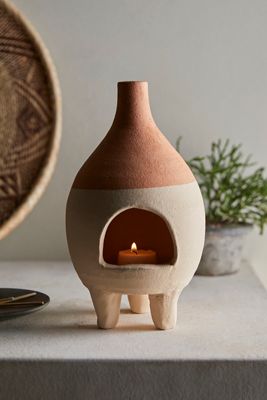 Tabletop Terracotta Chiminea