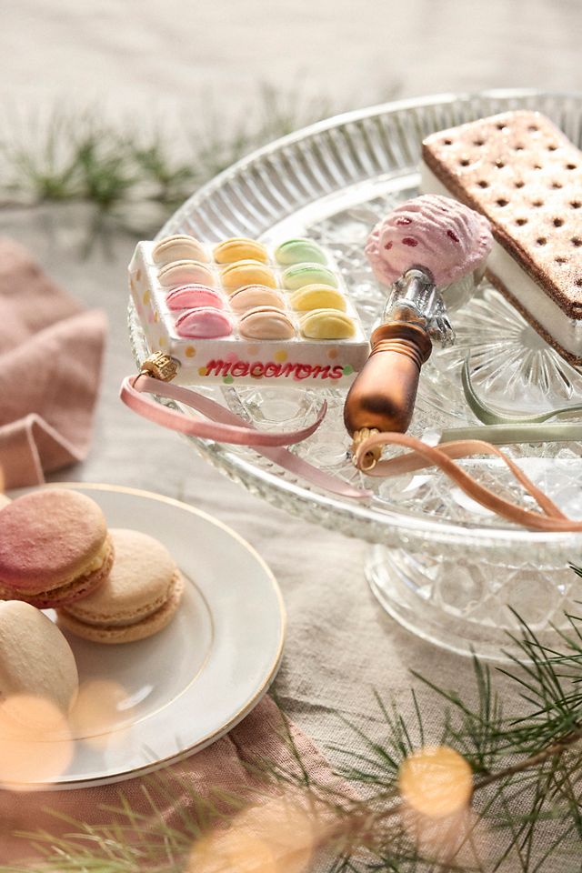 Ice Cream Sandwich Glass Ornament #2
