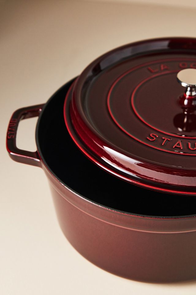 Staub 4-Qt Grenadine Round Cocotte + Reviews