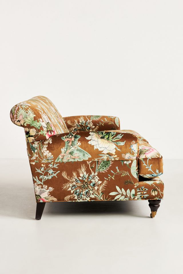 House of Hackney for Anthropologie Willoughby Floral Velvet Sofa #4