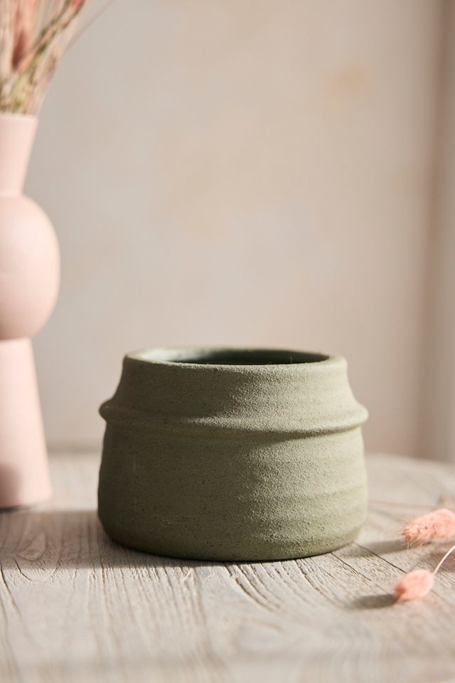 Sand Glaze Ceramic Pot #4