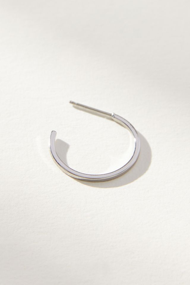 Small Squared Hoop Earrings #1
