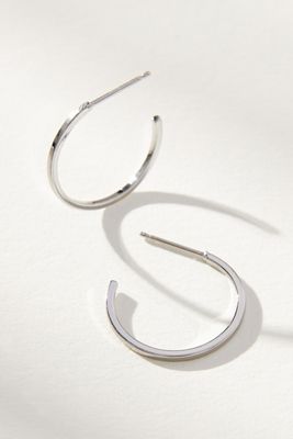 Small Squared Hoop Earrings