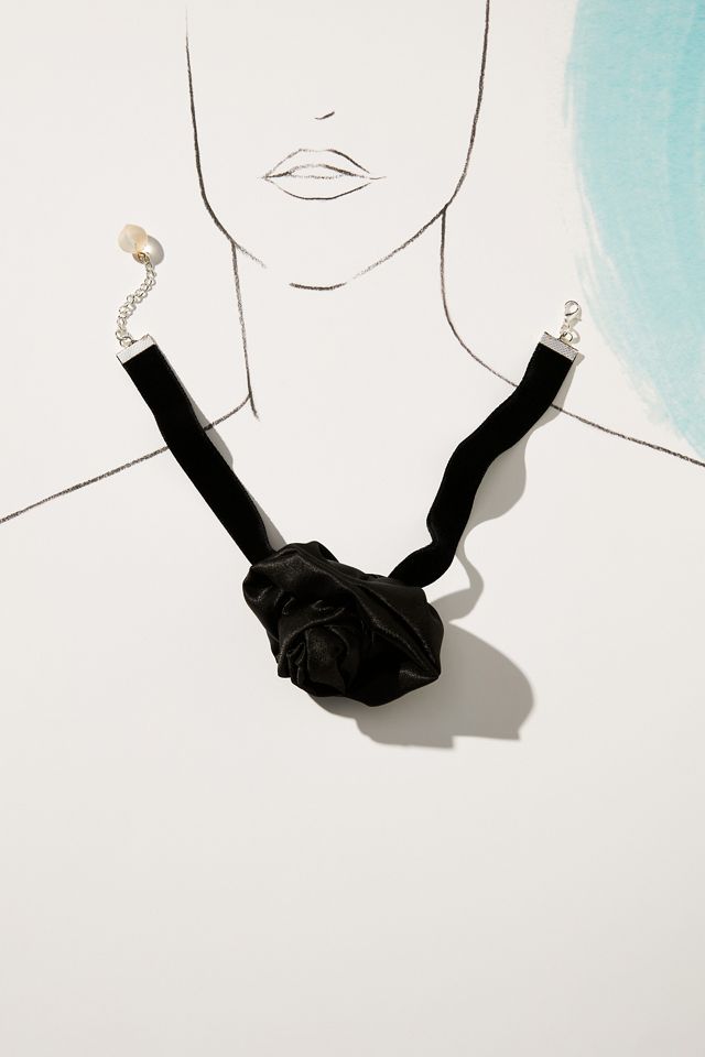 Room Shop Rosette Choker Necklace #3