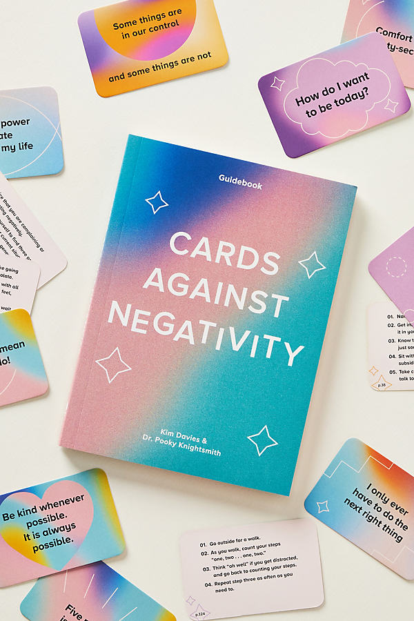 Anthropologie Cards Against Negativity: A Guidebook And Cards To Manifest Positivity In Multi