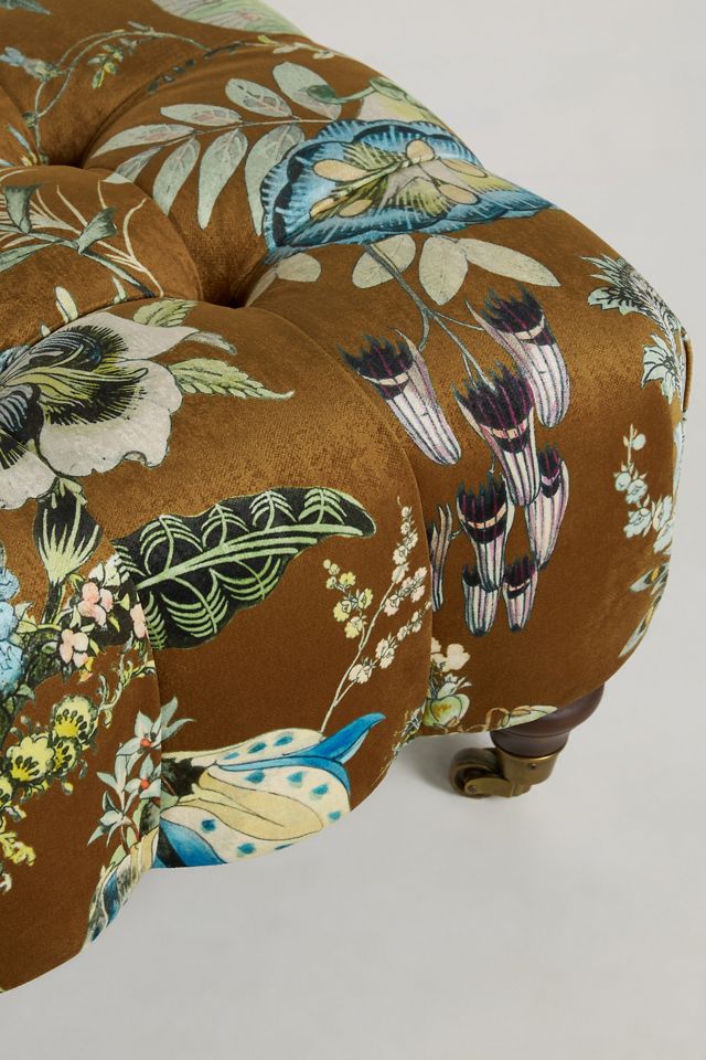 House of Hackney Velvet Ottoman #5