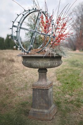 Cast Iron Urn Planter