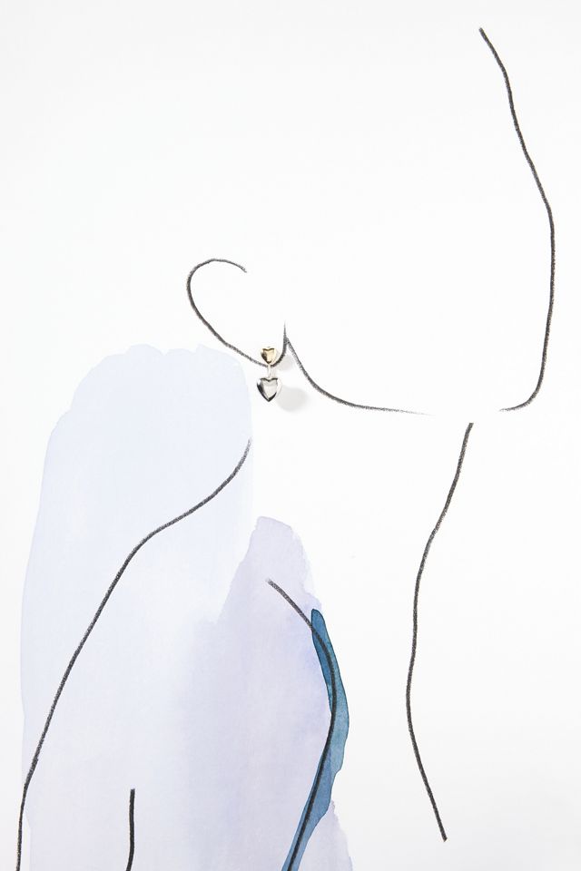 Casa Clara Evalina Heart Earrings #2