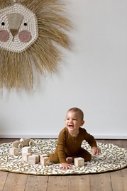 Toddlekind Quilted Cotton Reversible Playmat