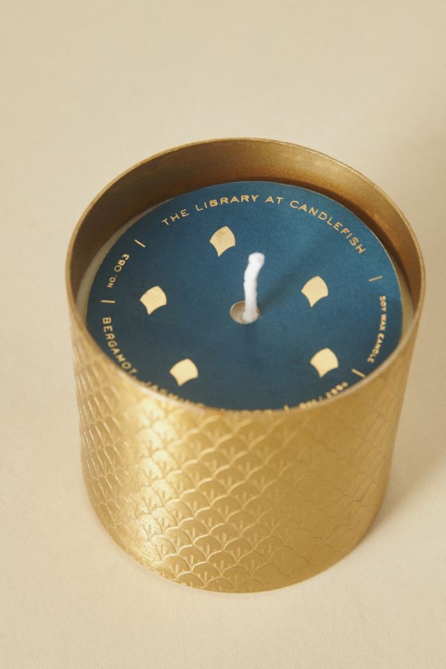 Candlefish Bergamot, Jasmine & Amber Metal Candle #2