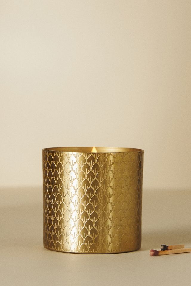 Candlefish Bergamot, Jasmine & Amber Metal Candle #1