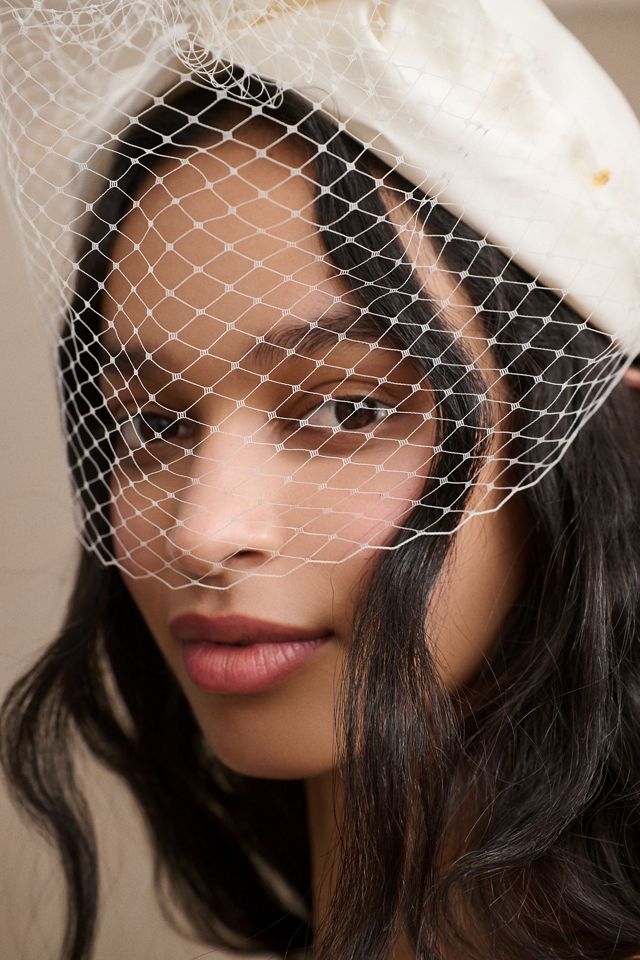 Suzanne Ceremony Louison Voilette Headband #3