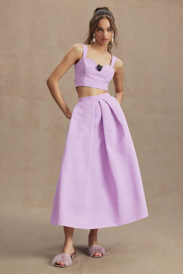 SACHIN & BABI LEIGHTON PLEATED SKIRT