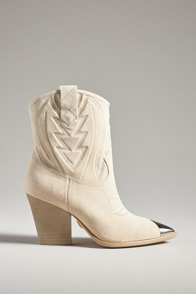 Lola Cruz Gambels Western Boots | Anthropologie