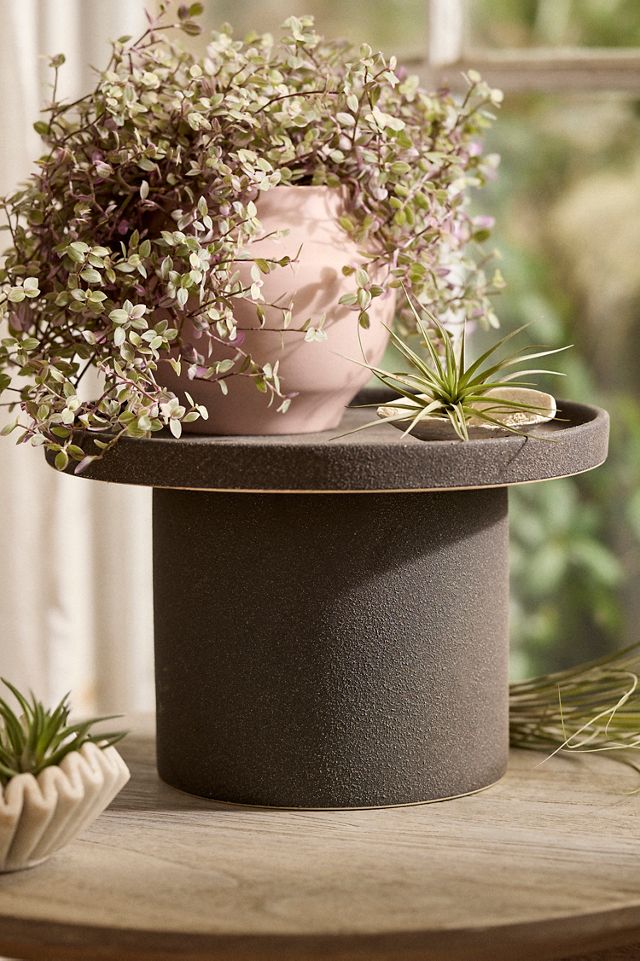 Round Top Ceramic Plant Stand | Terrain