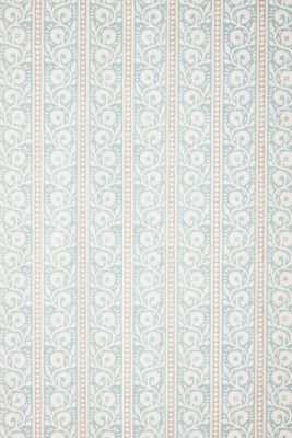Bibury Striped Floral Wallpaper