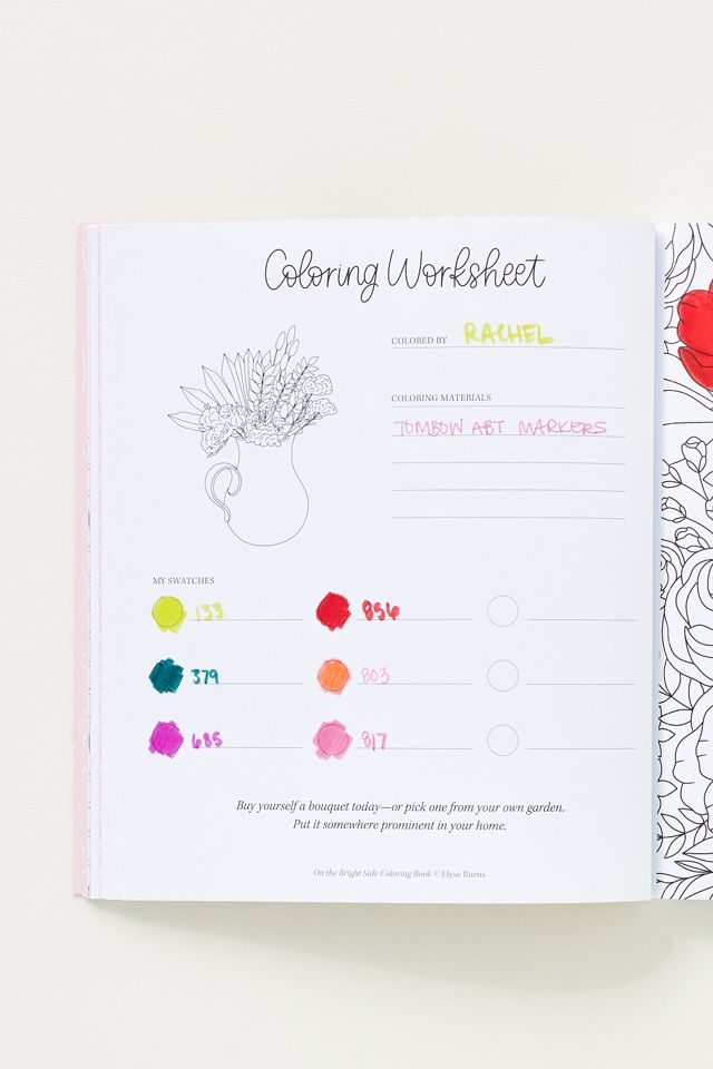 On the Bright Side Coloring Book #1