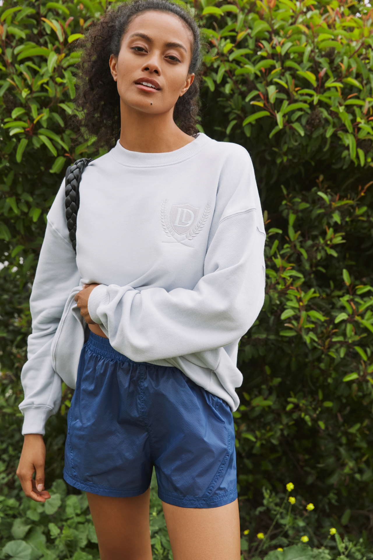 Daughter Lessons Uptown Oversized Crew Sweatshirt