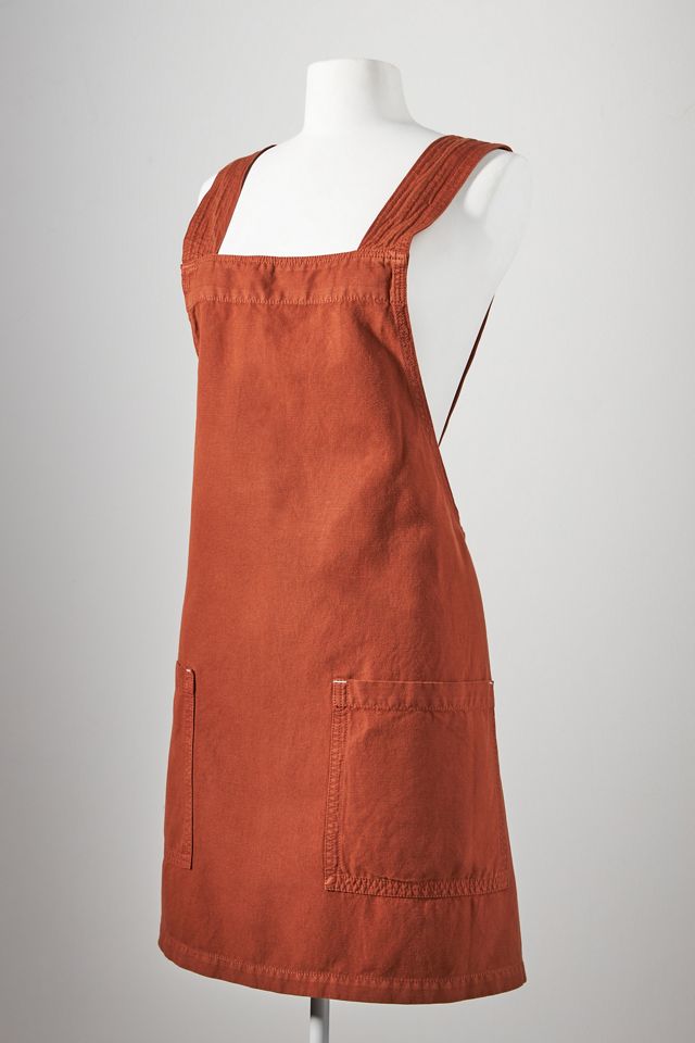 Hedley & Bennett Cotton-Linen Smock Apron #1