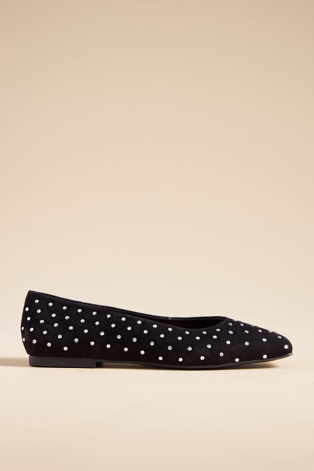 Vicenza Embellished Ballet Flats | Anthropologie