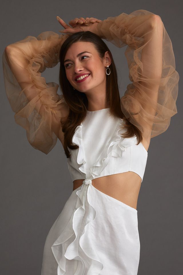 High Heel Jungle Drama Sleeve Gloves