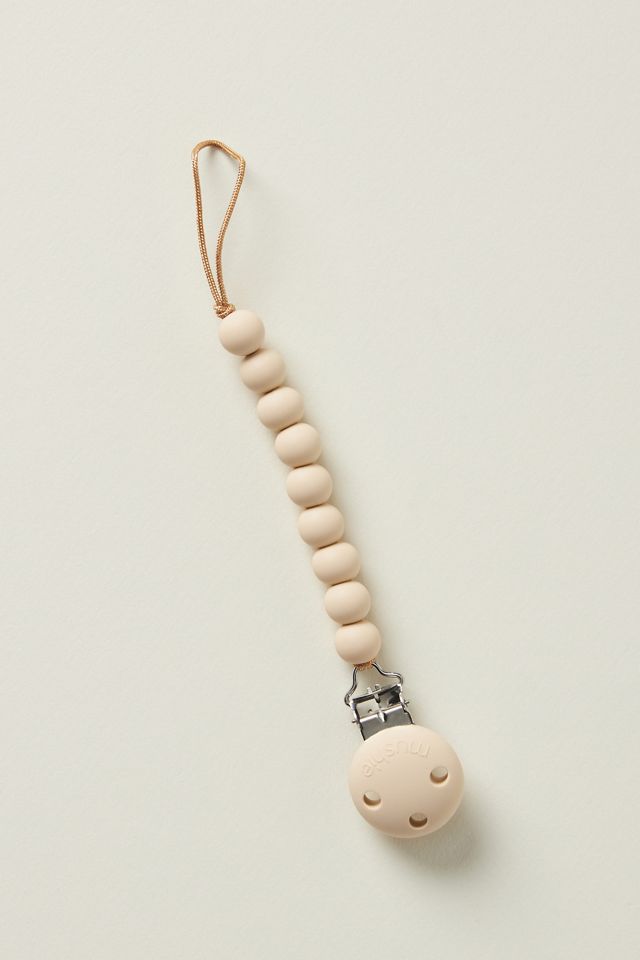 Mushie Baby Pacifier Clip