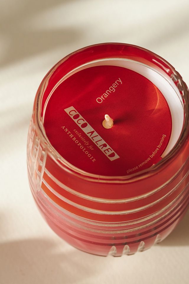 Coco Allred para Anthropologie Vela de Vidrio Fresh Orangery #2
