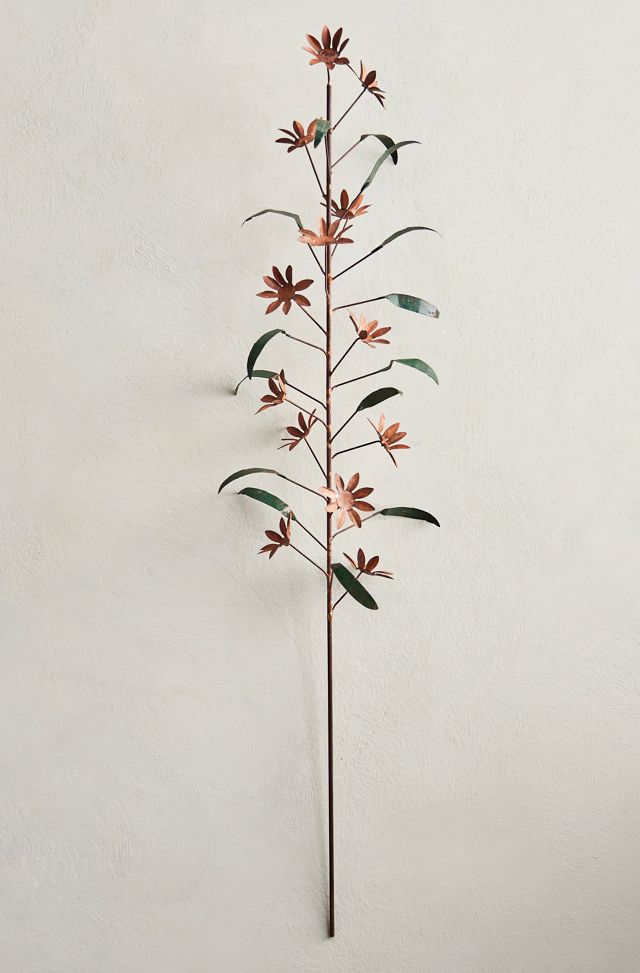 Multi Flower Iron Stake #2