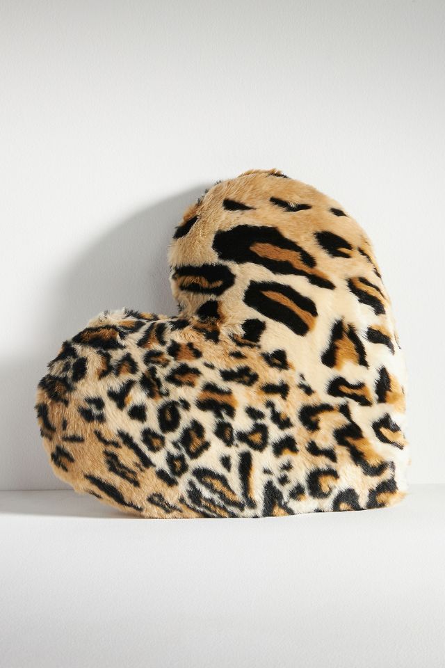 Faux fur clearance animal print cushions