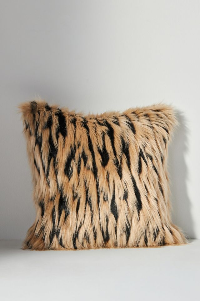 Tatum Faux Fur Pillow #1