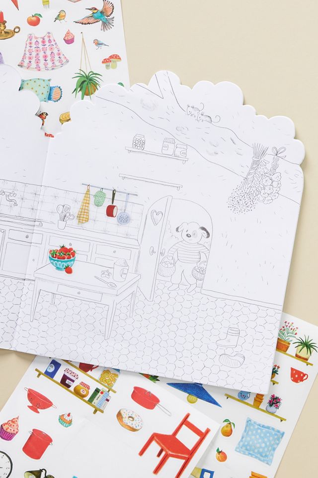 La Grande Famille Coloring Sticker Book #1