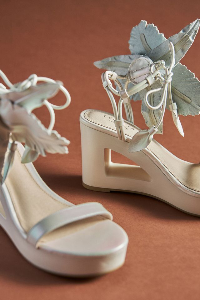 Cecelia New York Lilly Cutout Wedges #2
