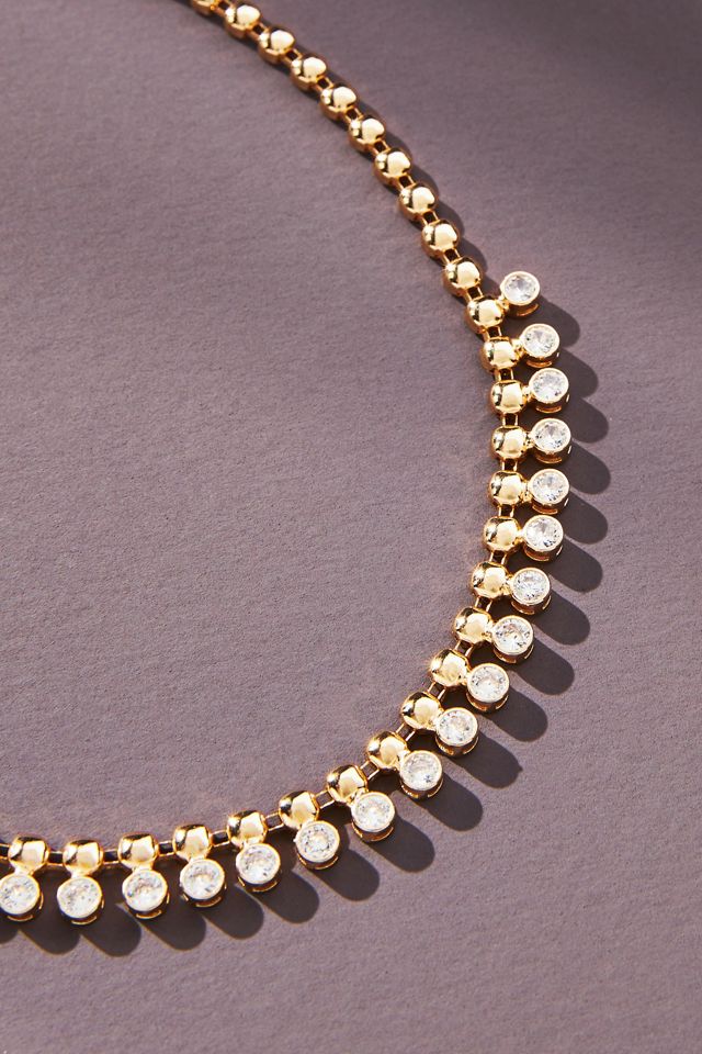 Crystal Ball Multi-Drop Necklace #1