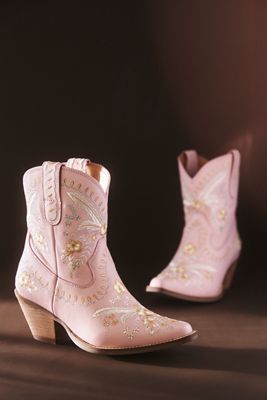 Dingo 1969 Primrose Leather Booties