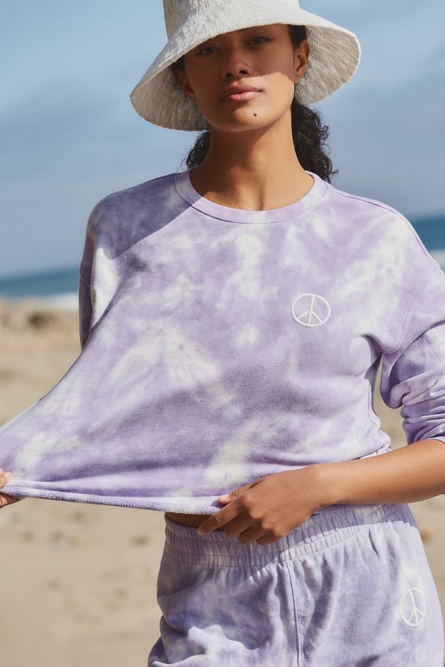 Spiritual Gangster Peace Mazzy Crop Sweatshirt #2
