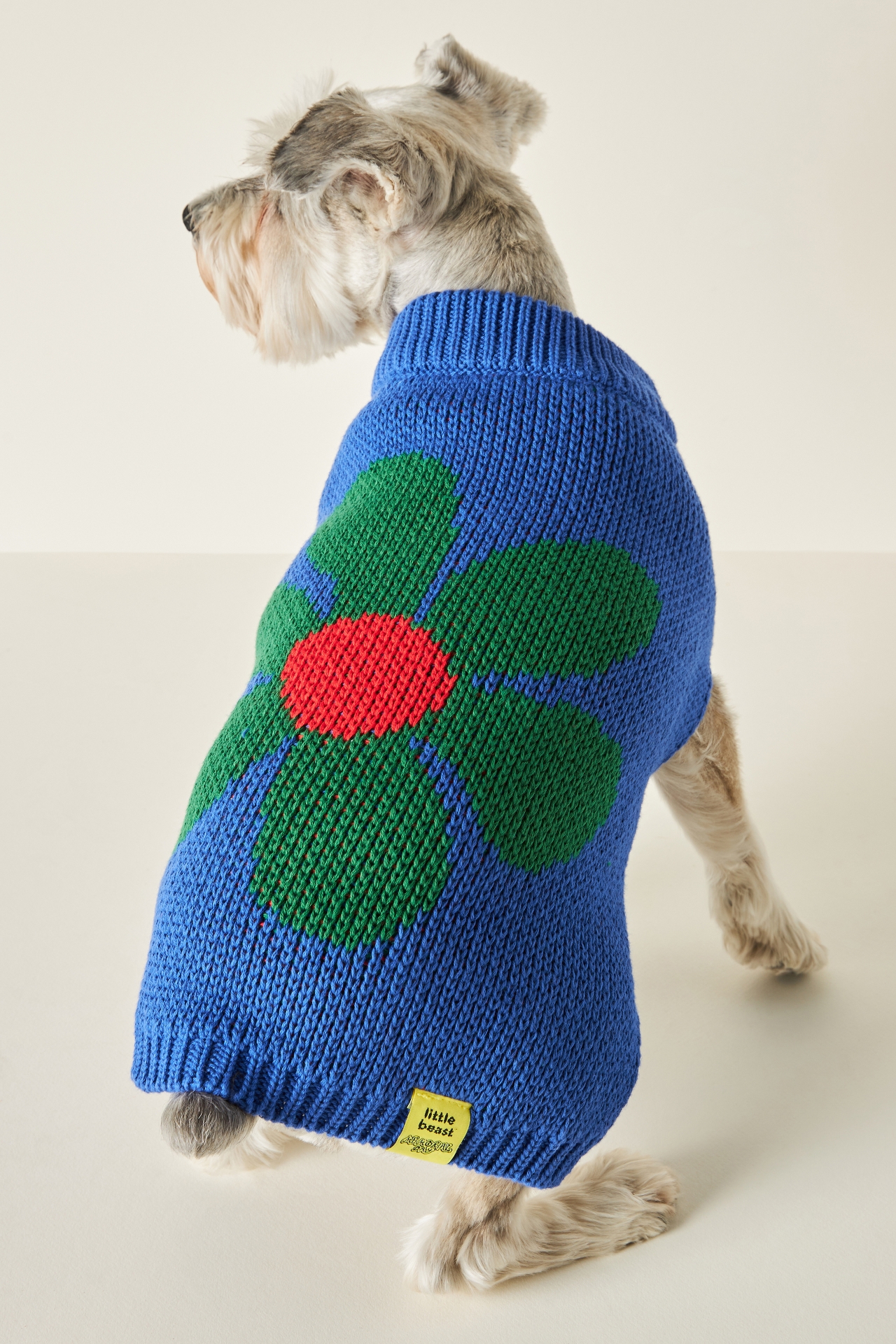 Little Beast The Good Vibes Dog Sweater