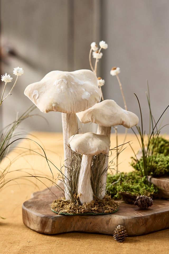Mushroom Candles (Set of 3)