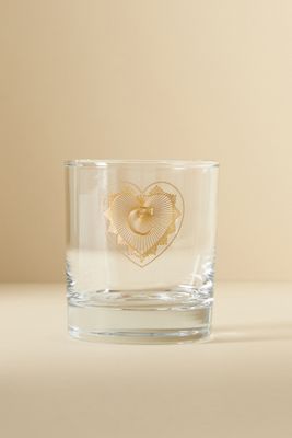 Charming Monogram Old Fashioned Glass