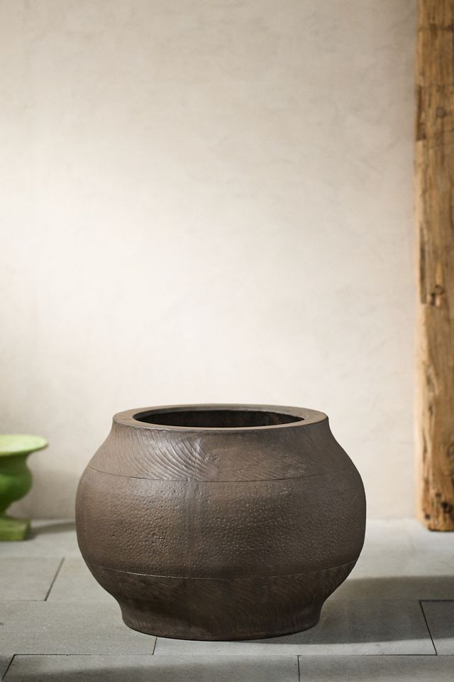 Cast Stone Sphere Planter | Terrain