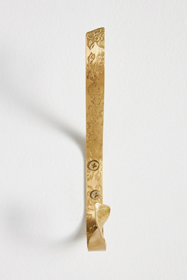 Double crochet mural en laiton Joan