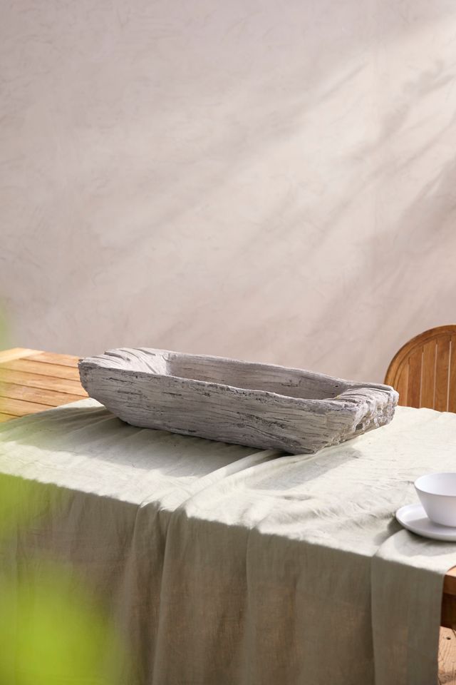Faux Bois Cast Stone Trough #6