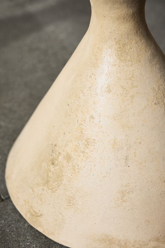 Hourglass Cast Stone Planter #1