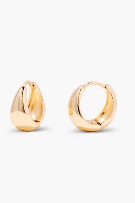 Brook & York Gold Vermeil Bold Huggies