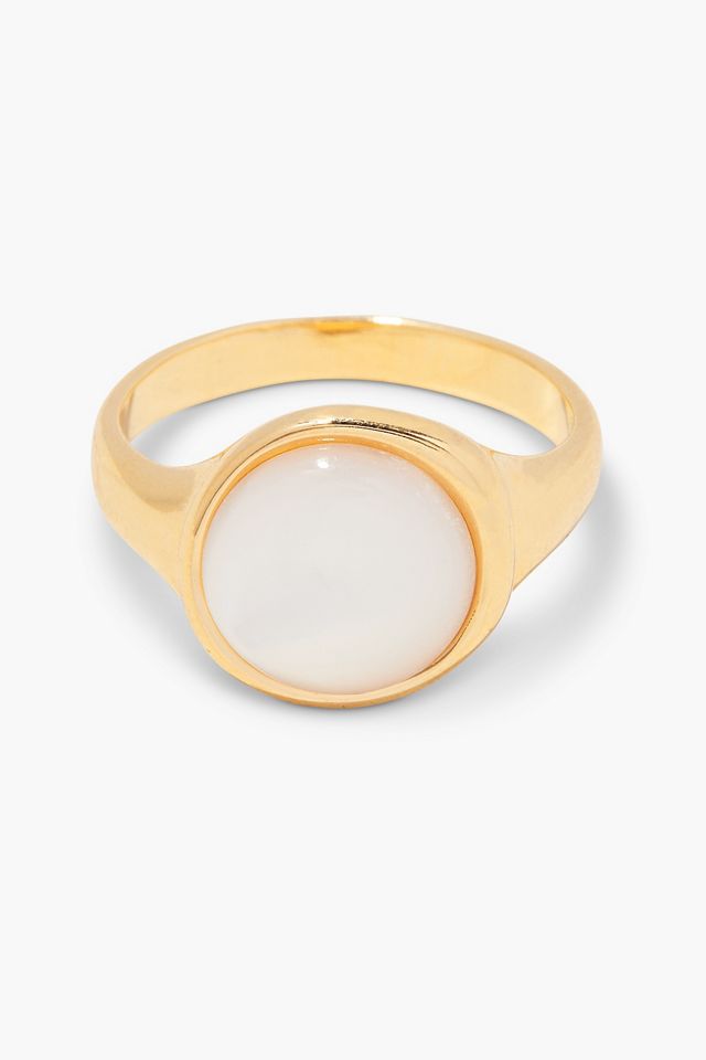 Brook & York Mother of Pearl Ring #1