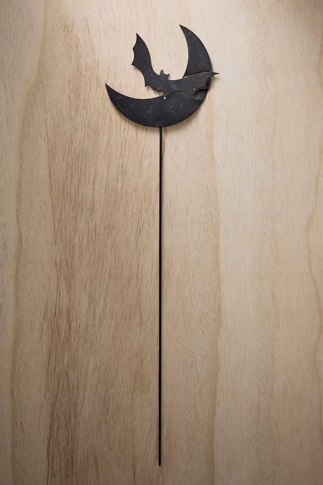 Crescent Moon + Bat Iron Stake #1