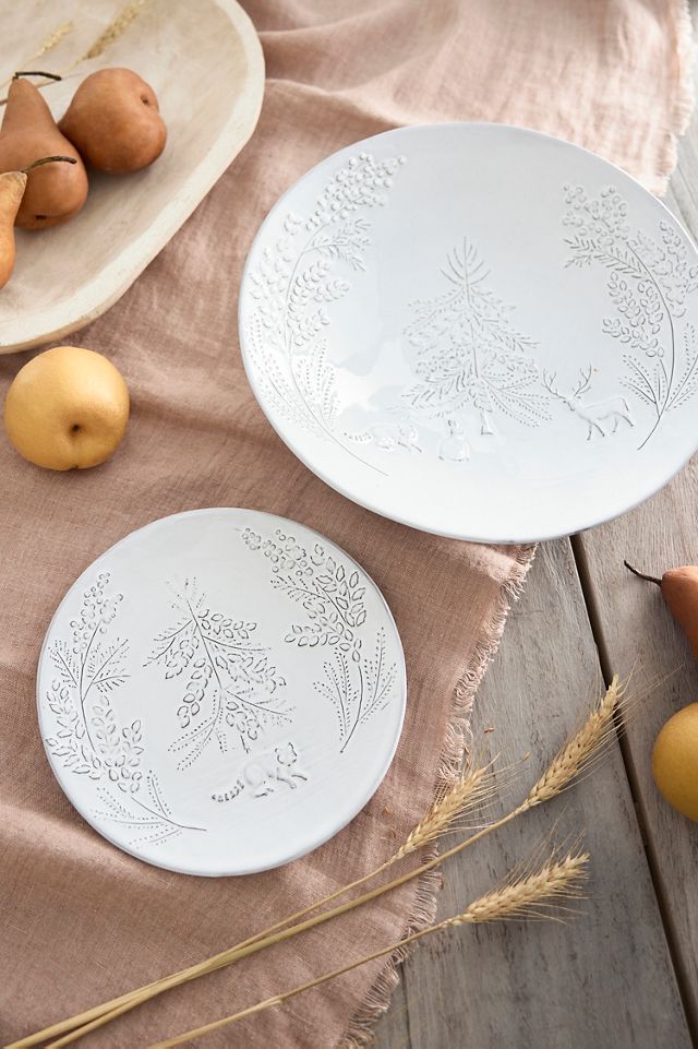 Woodland Embossed Bowl #1