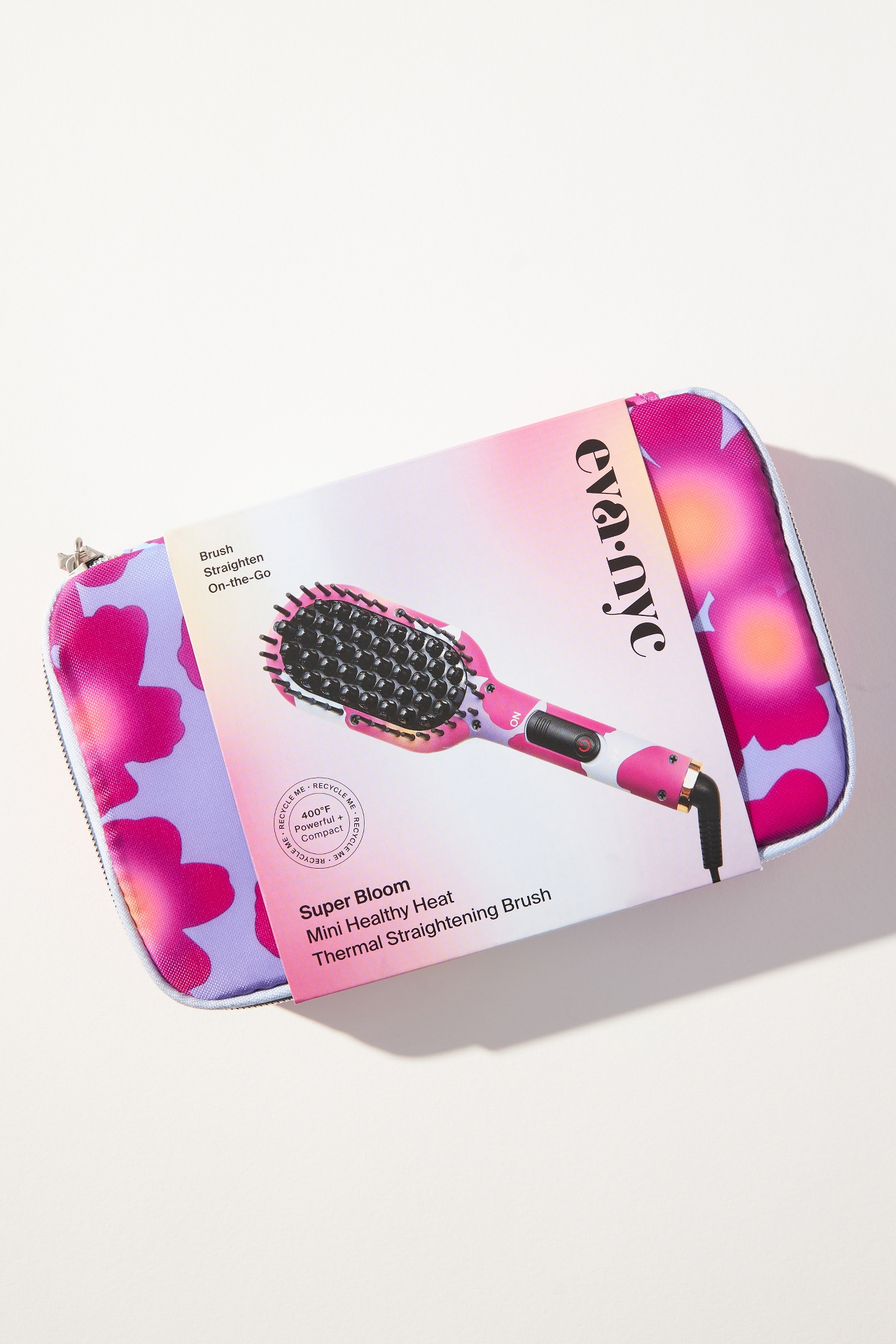 Eva NYC Superbloom Mini Thermal Straightening Brush