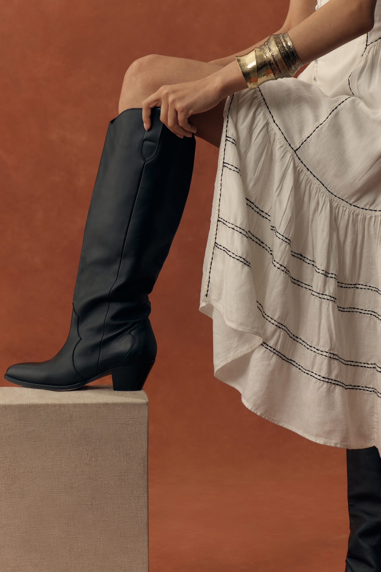 By Anthropologie Western Boots