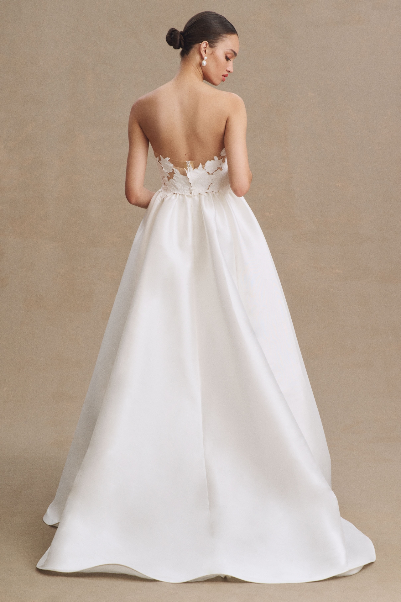 Wtoo by Watters Jordy Strapless Cutwork A-Line Wedding Gown